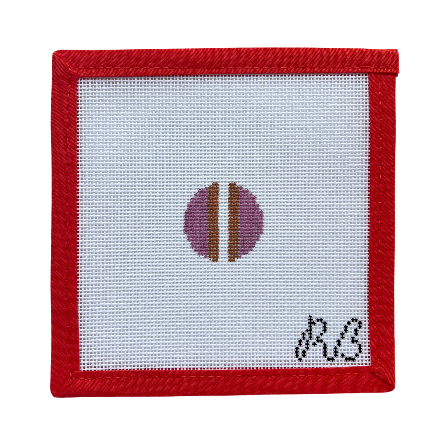 Simple Stripes Mini - Camel/Lavender