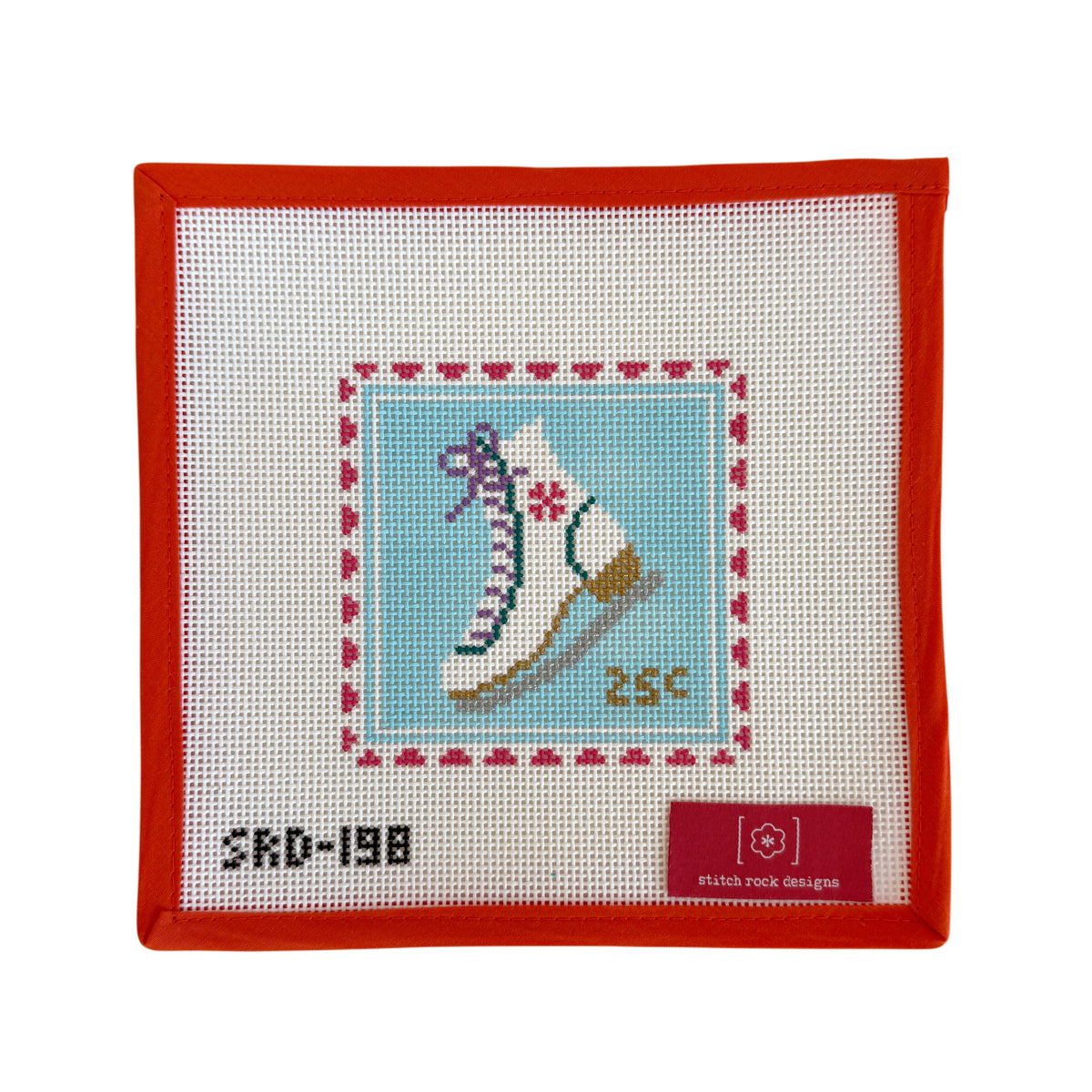 Ice Skate Stamp