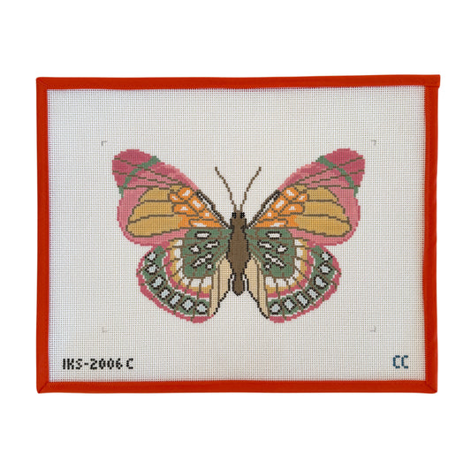 Pink Green Butterfly LG