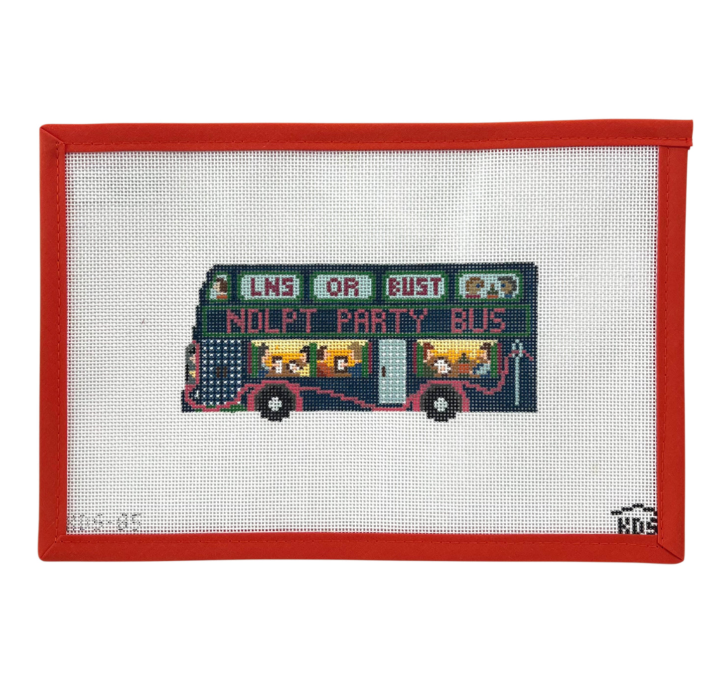 Needlepoint Party Bus