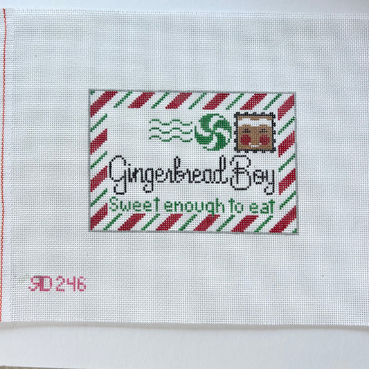 Gingerbread Boy Letter - 246