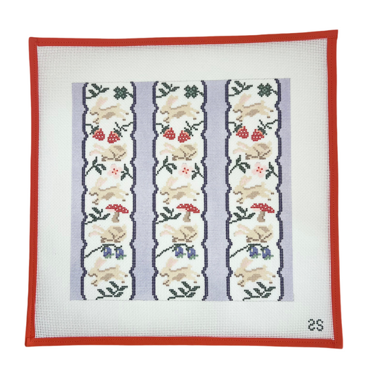 Bunny Garden Pillow