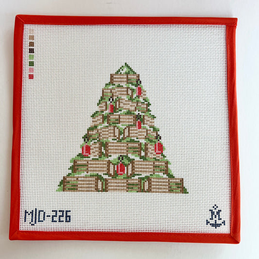 Lobster Trap Christmas Tree