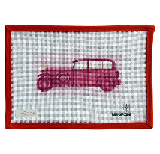 Antique Pink Car