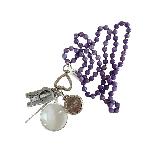 Gemstone Chatelaine - Lavender
