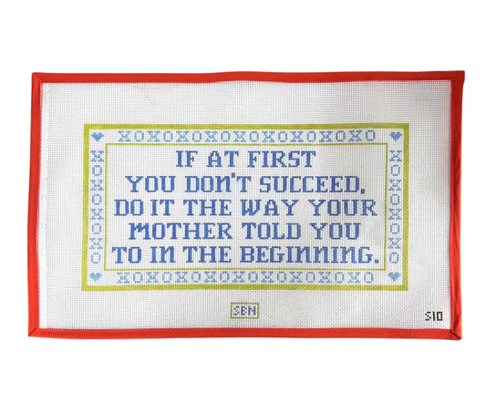 If At First... Mother