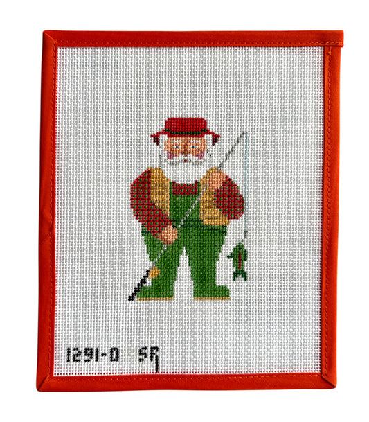 Fishing Santa