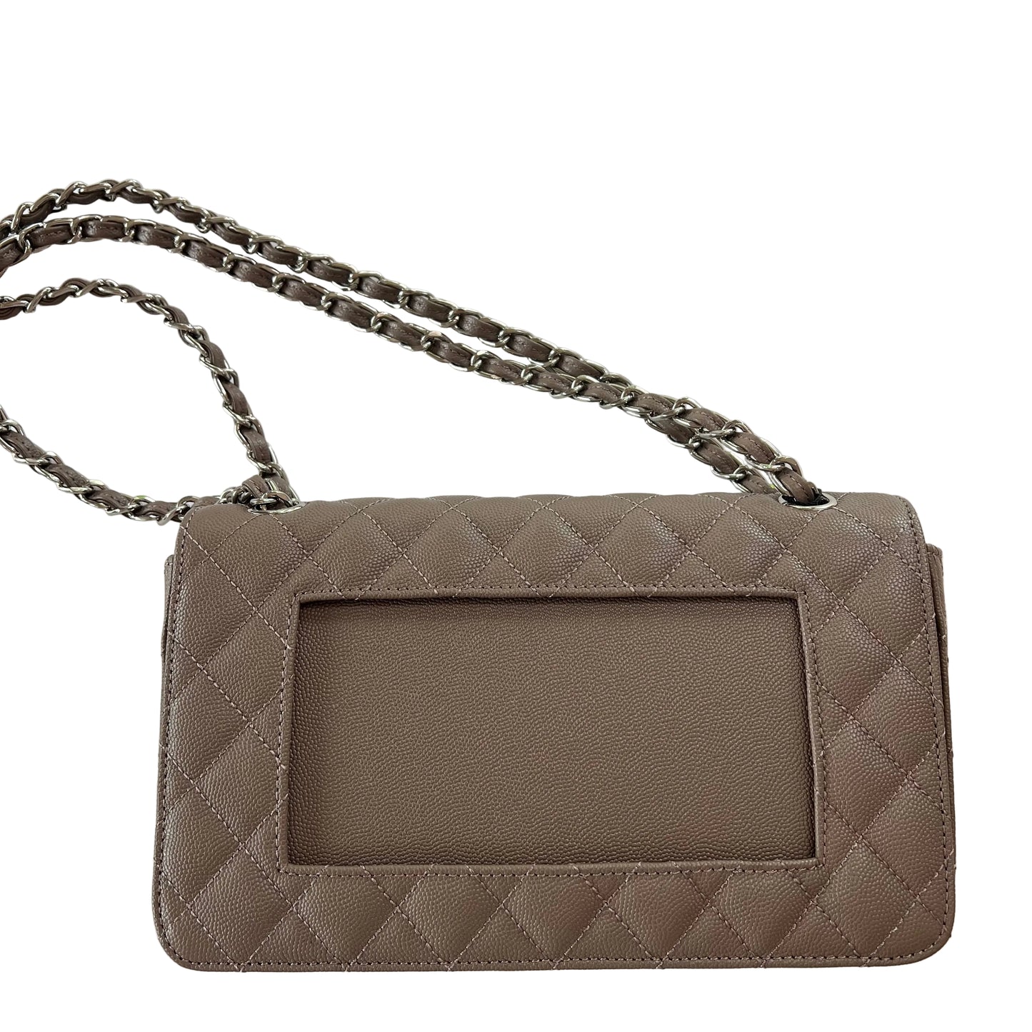 Luxury Leather Bag w/ Insert Slot