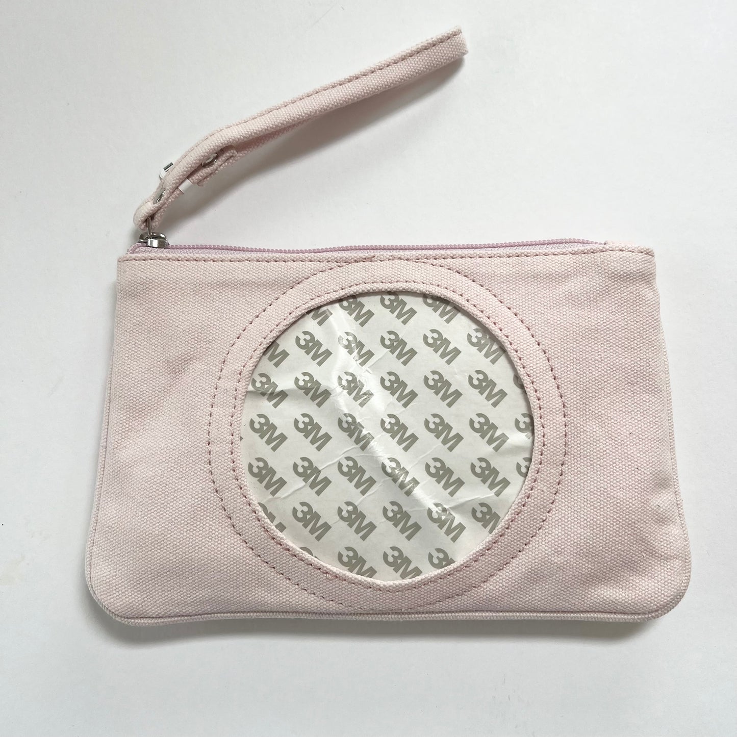 Canvas Clutch Round - Self-Finishing