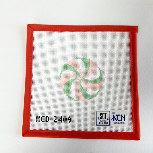 Pink and Green Mint - 3"