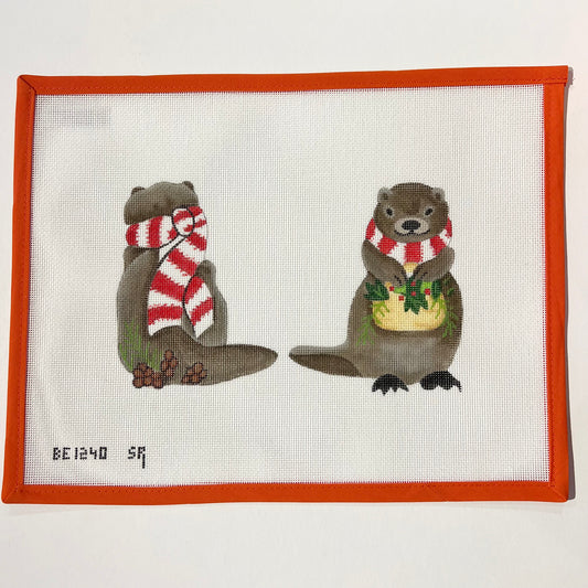 Otter with Scarf, 2 Sided