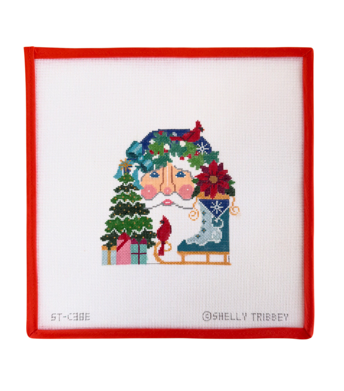 Elegant Holiday Santa - C38E