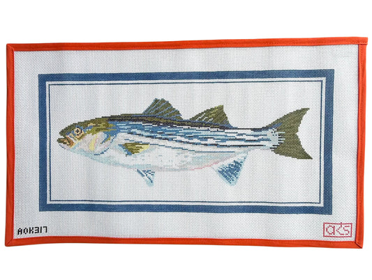 Striped Bass Pillow