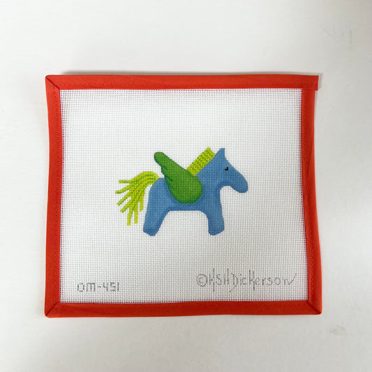 Hermes Pegasus - Blue, Lime, and Green