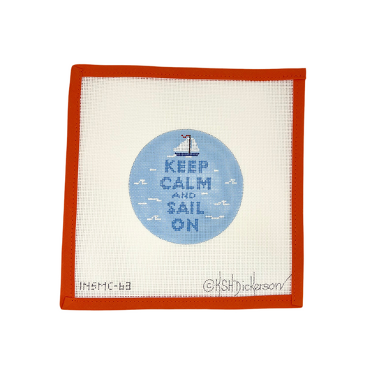 Keep Calm and Sail On Round