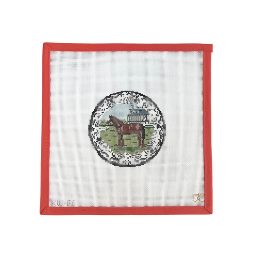 Transferware Horse Plate