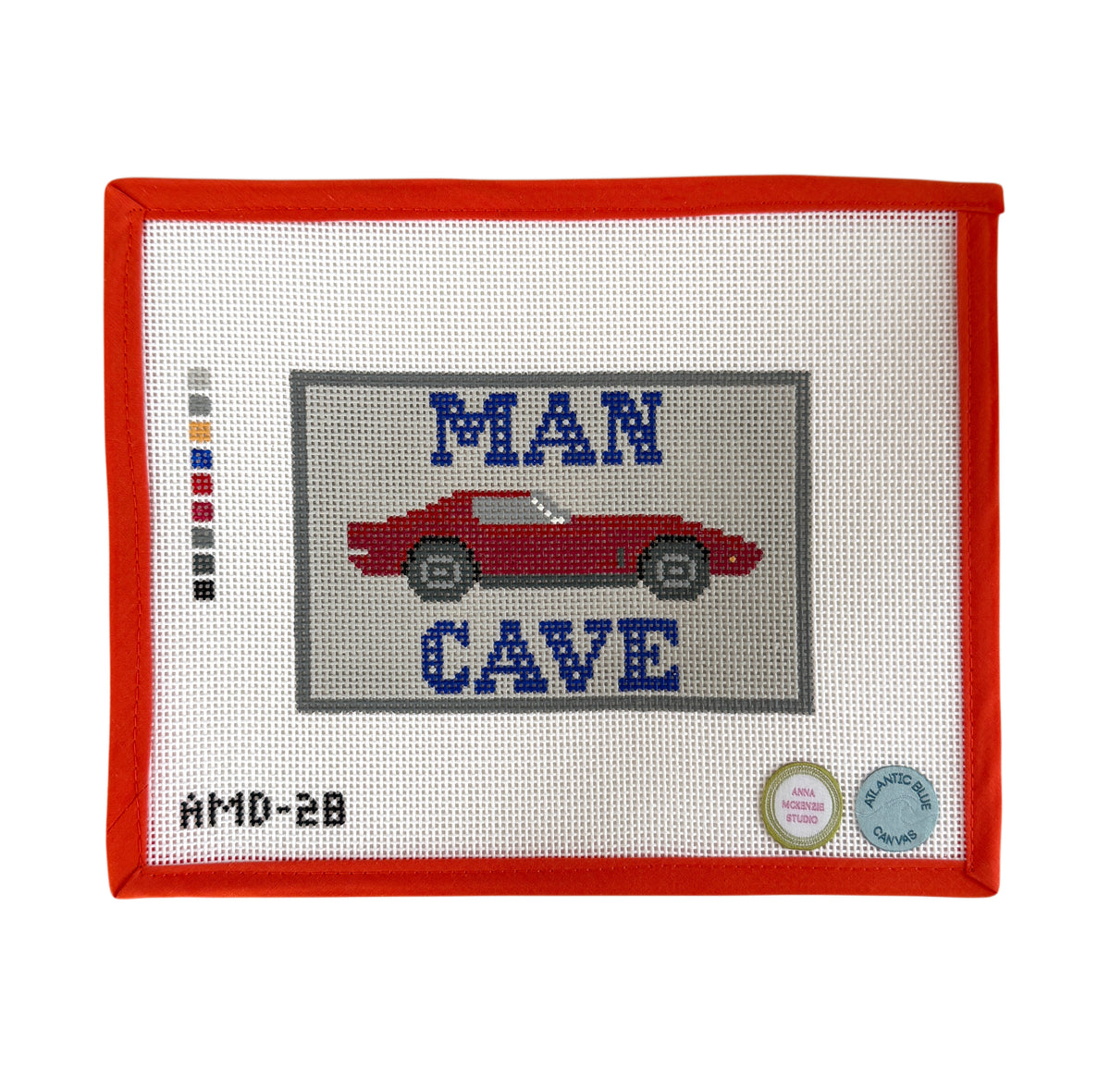 Man Cave - Red Corvette