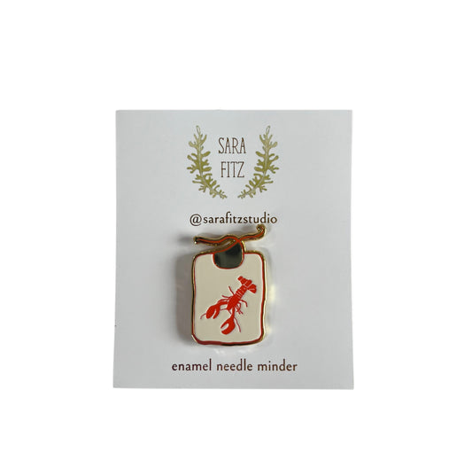 Lobster Bib Needle Minder