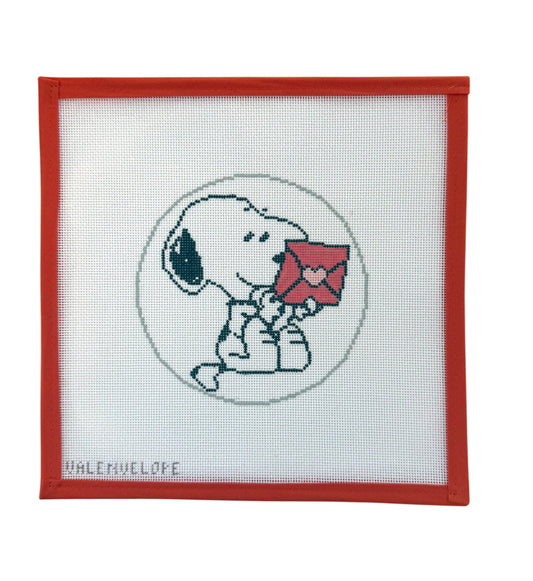 Snoopy Reading Valentine
