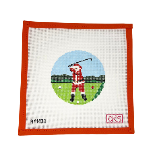Sporty Santa - Golf