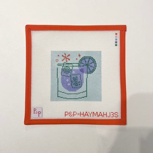 Blue Mahjong Cocktail