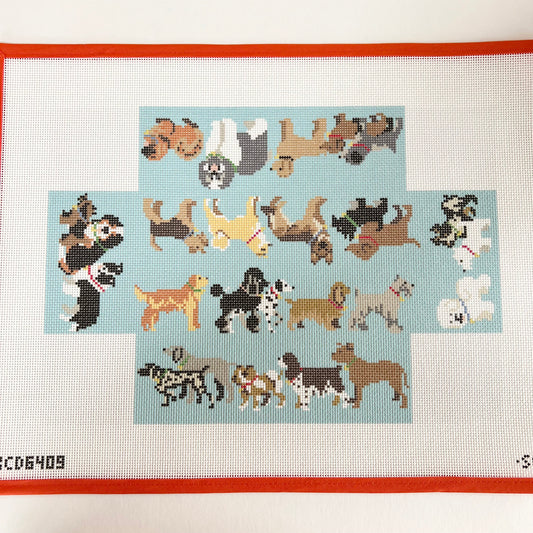 Blue Dog Brick Cover