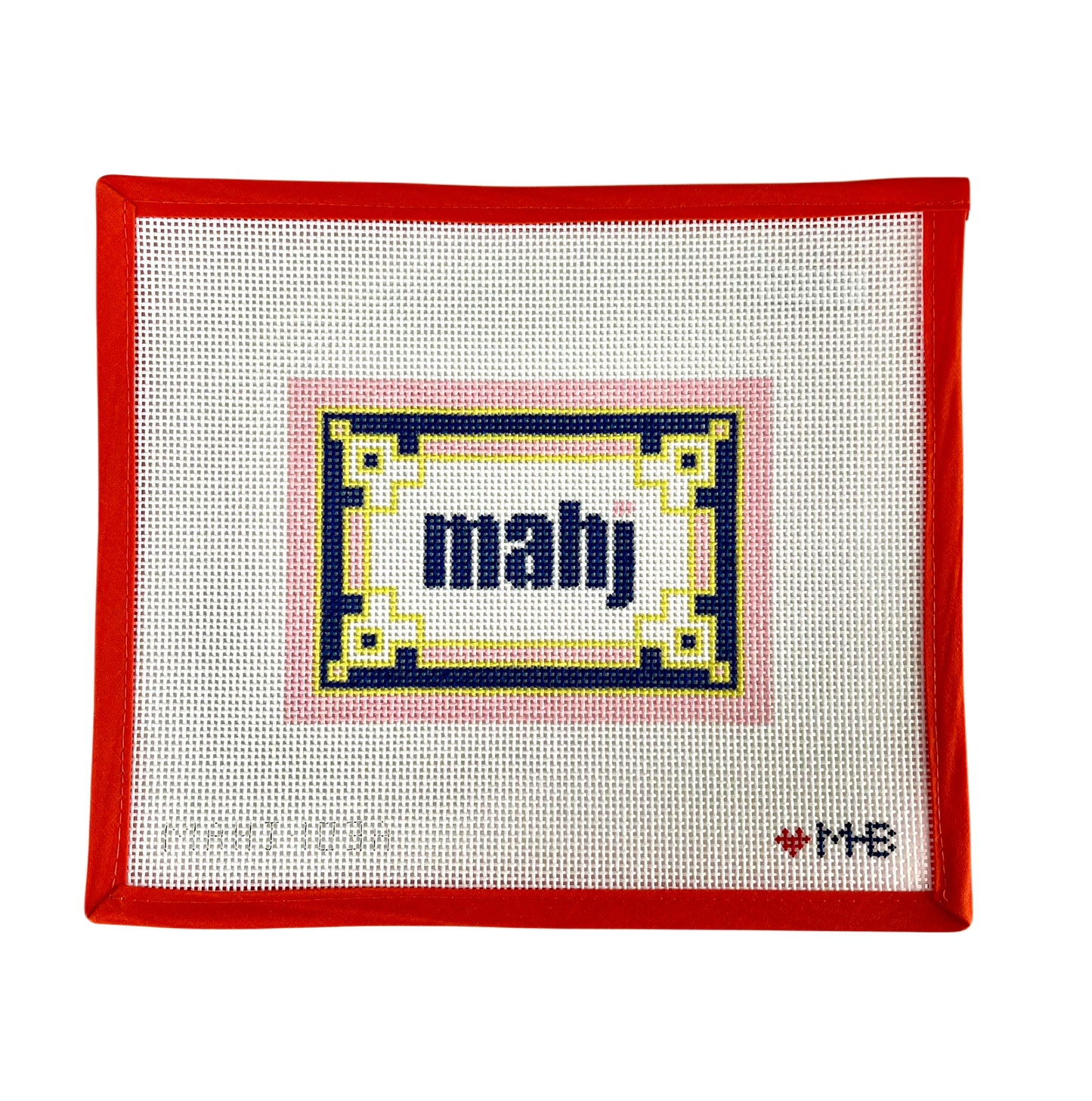 Key Corner Mahjong Insert (Pink, Navy, Citron)