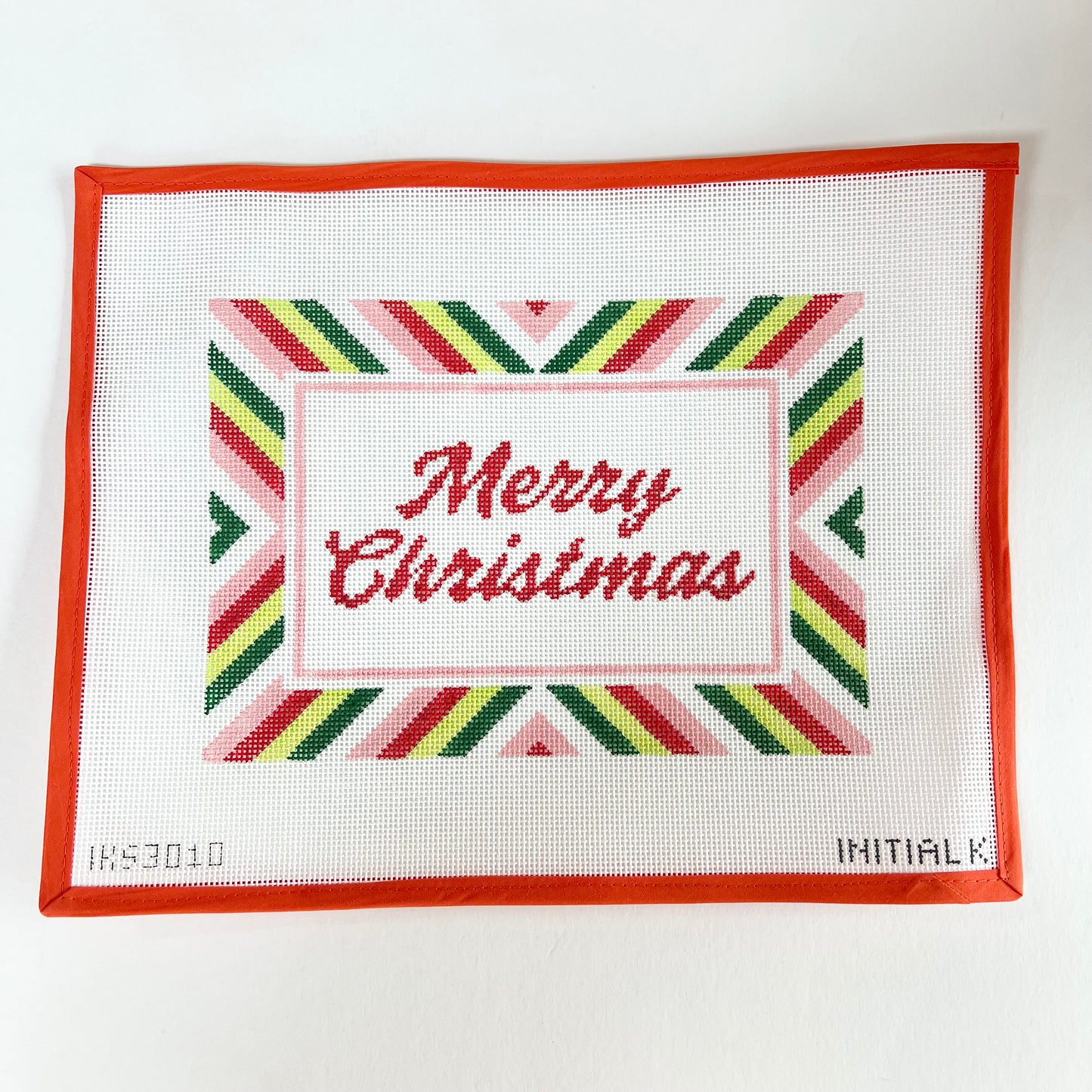 Merry Christmas Stripe Tray