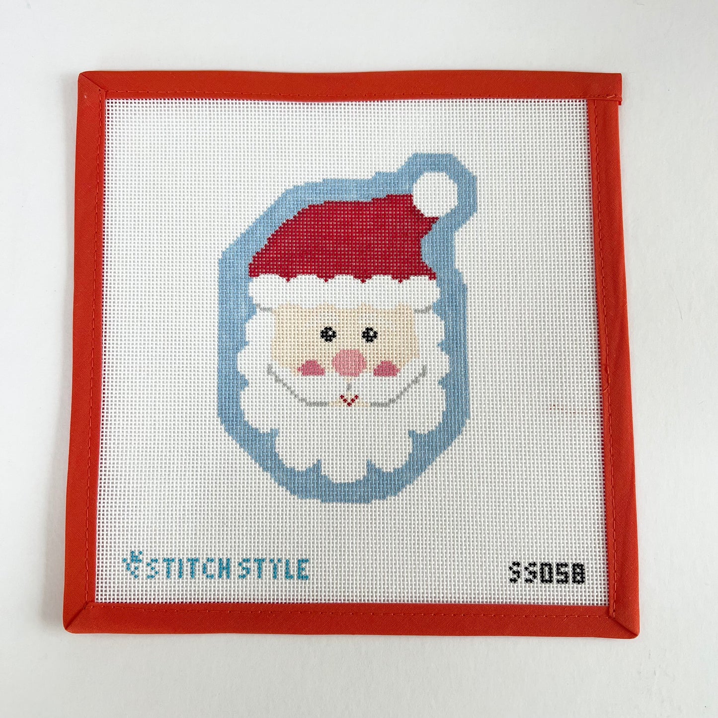 Santa with Pom Pom Hat w/ Stitch Guide