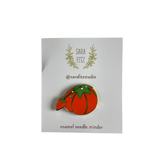 Tomato Pincushion Needle Minder