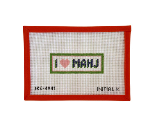 I Heart MAHJ Bag Tag