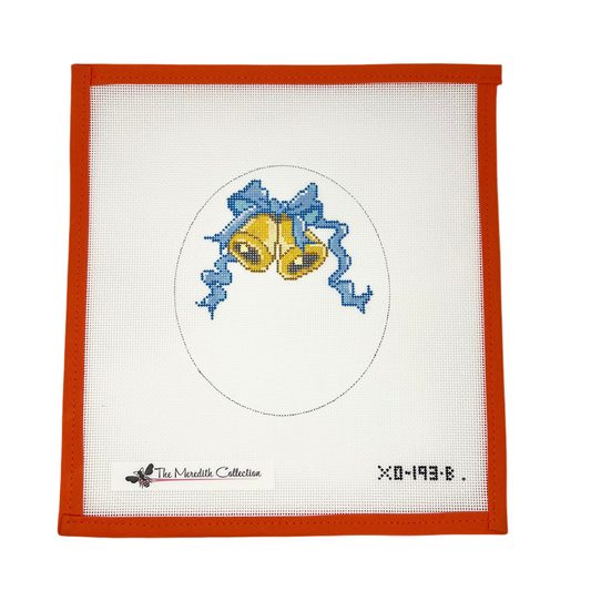 Bells With Blue Ribbon