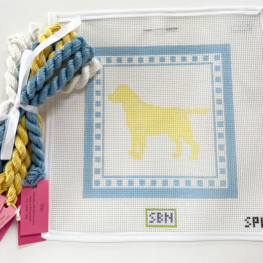 Yellow Lab Blue Border Kit - 10 Mesh