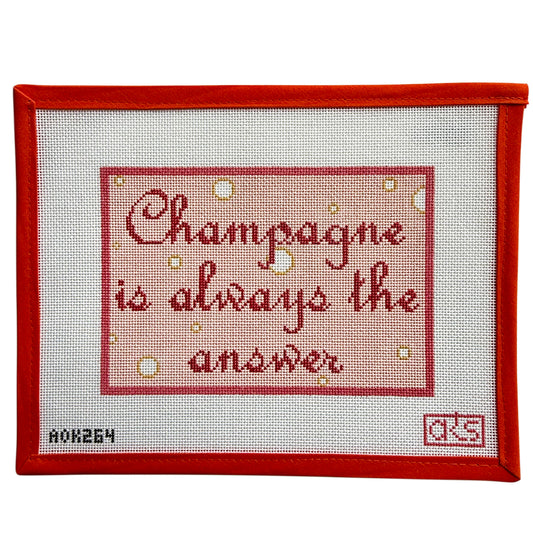 Champagne is Always the Answer - Pink - 18