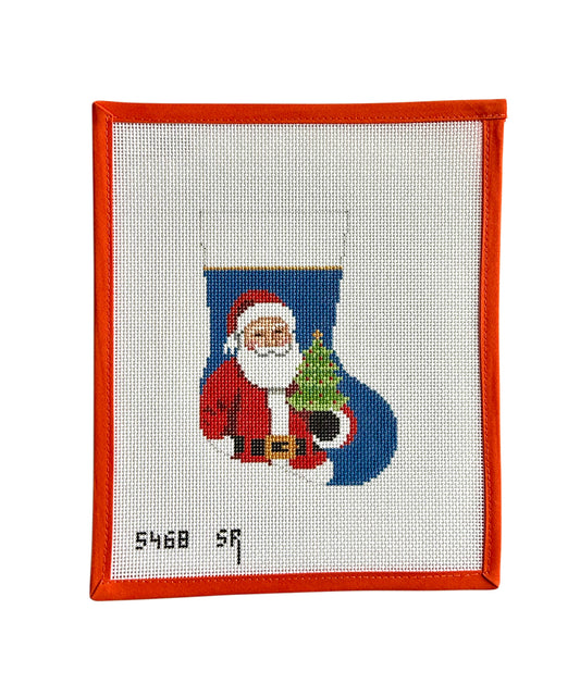 Tree Santa Mini Stocking