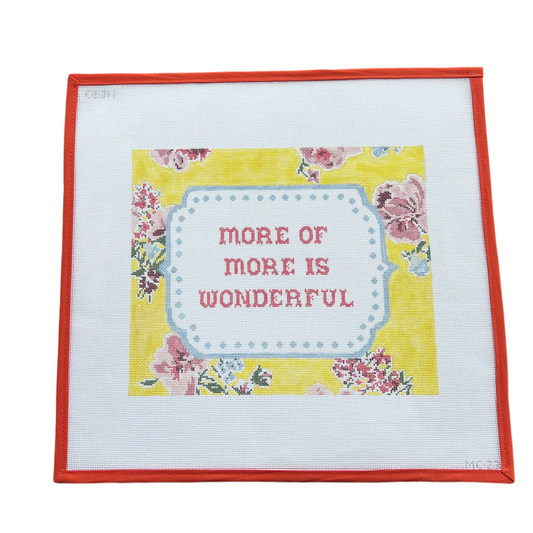 More of More is Wonderful - 18 mesh