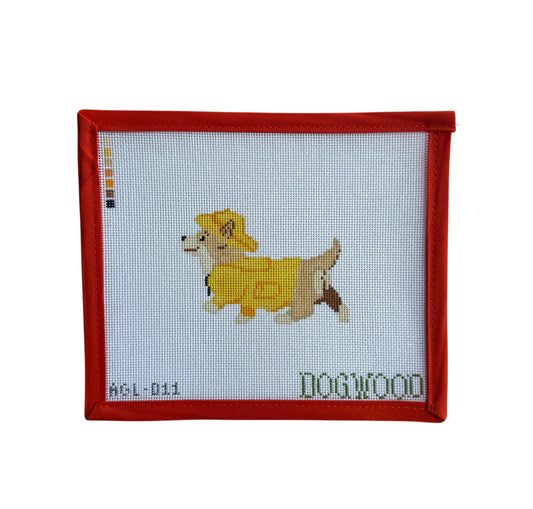 Corgi In Raincoat