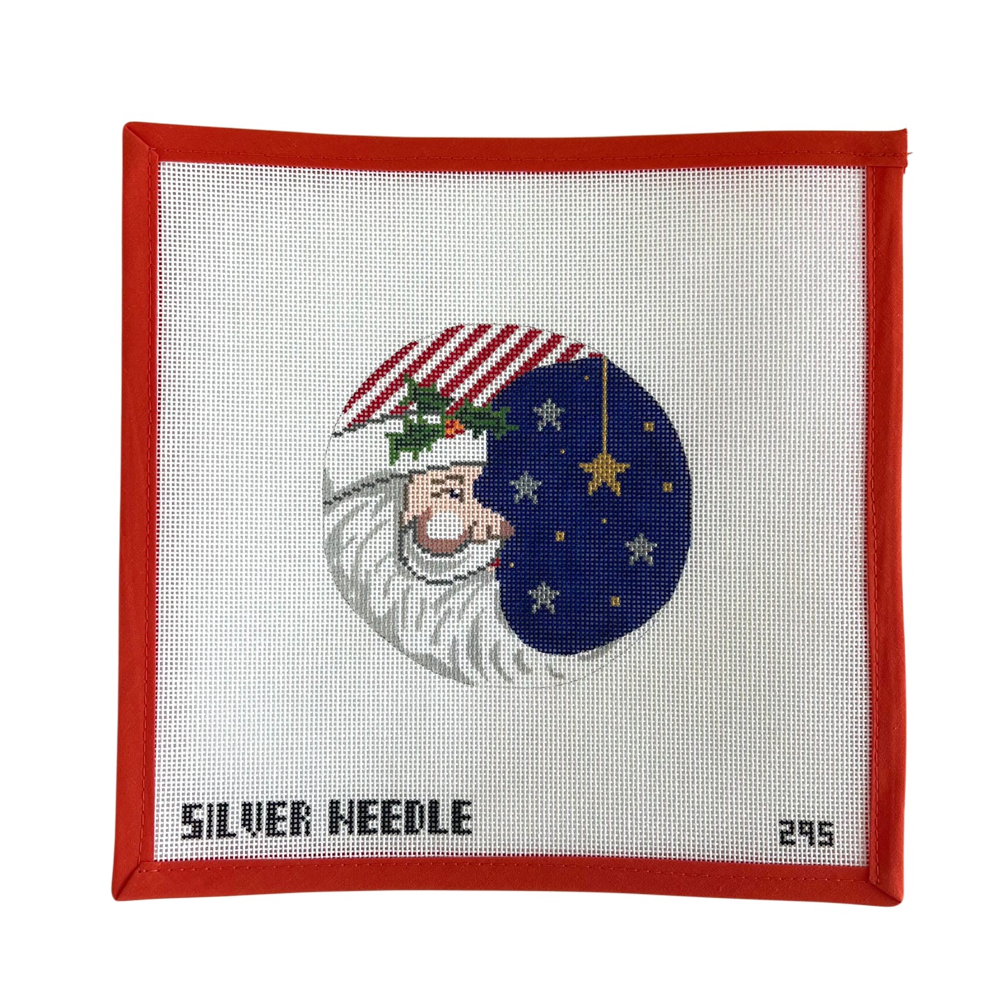 Patriotic Santa Ornament