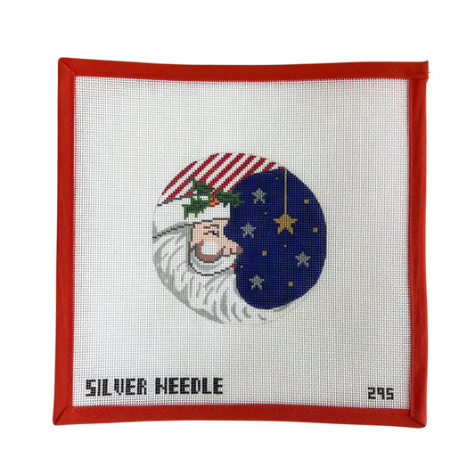 Patriotic Santa Ornament