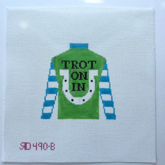 Mini Trot On In Blue - 490B