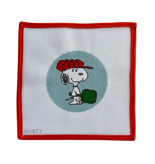 Snoopy with Pickelball Paddle