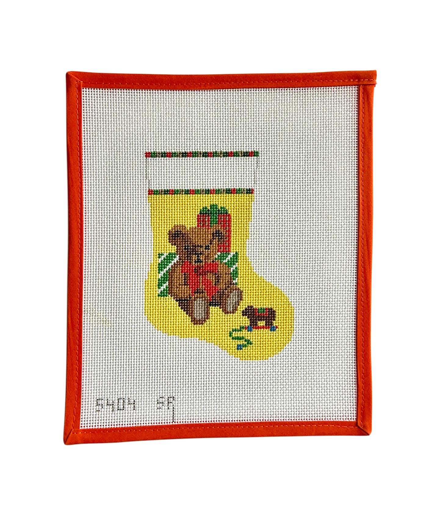 Teddy and Presents Mini Stocking