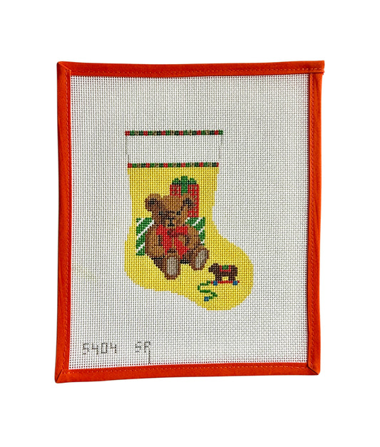 Teddy and Presents Mini Stocking