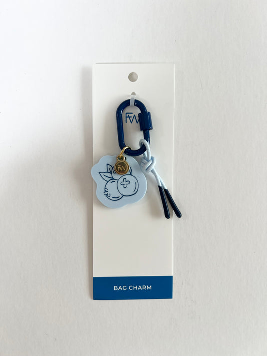 Blueberries Bag Charm