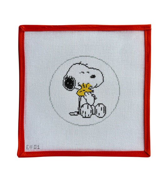 Snoopy Hugging Woodstock