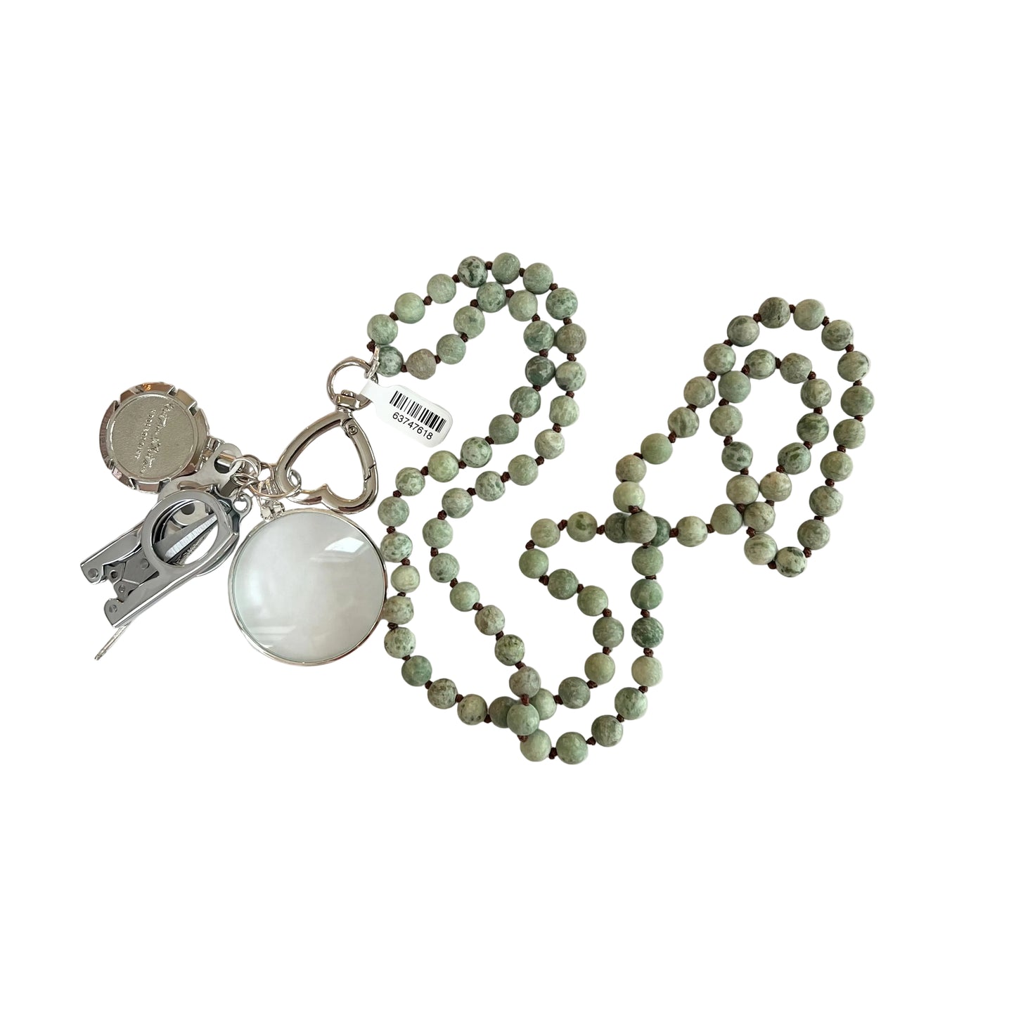 Gemstone Chatelaine - Matte Sage