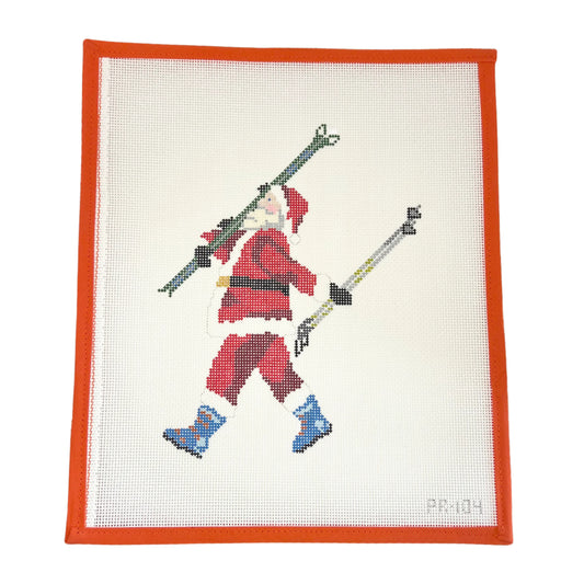 Santa Skier