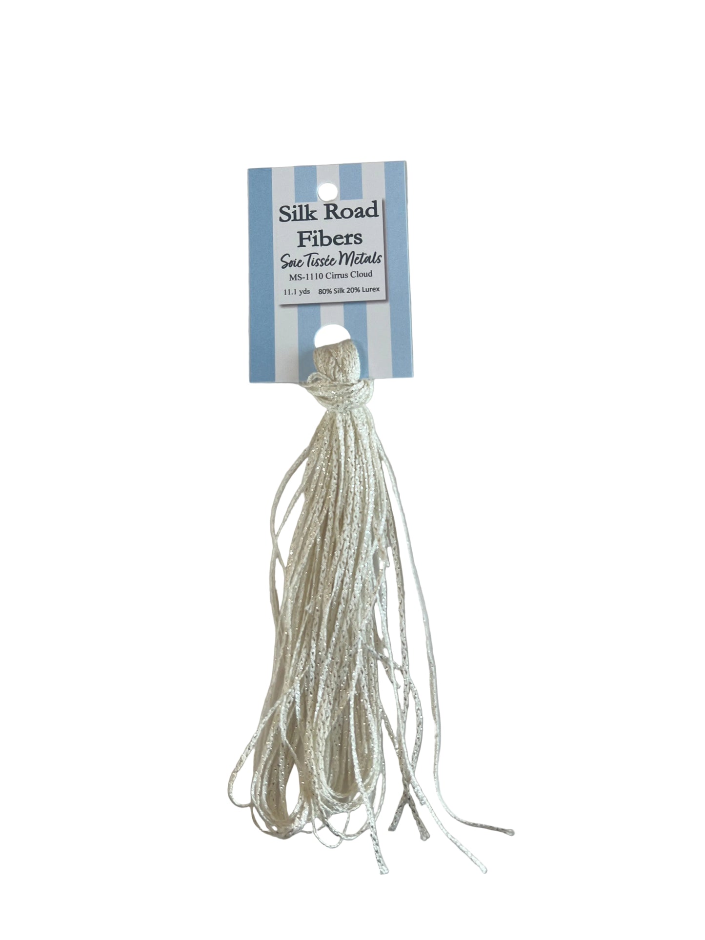 Soie Tissee Metals - 1110 Cirrus Cloud - Silver