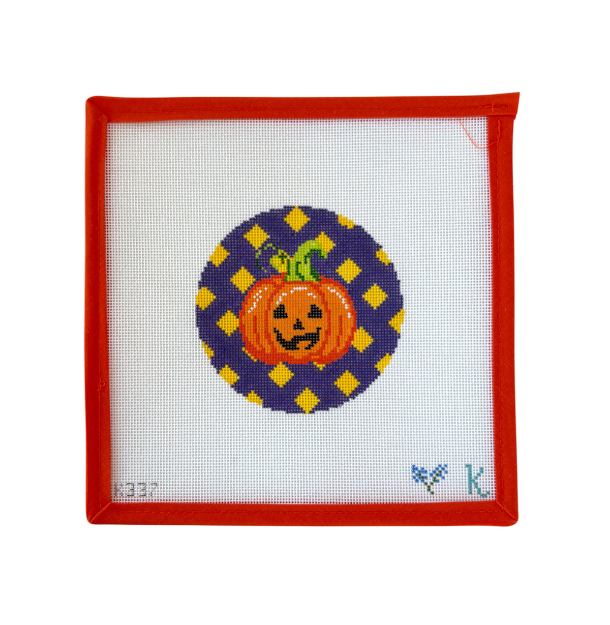 Halloween Round - Pumpkin