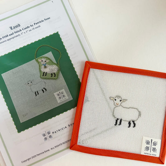 Lamb with Stitch Guide